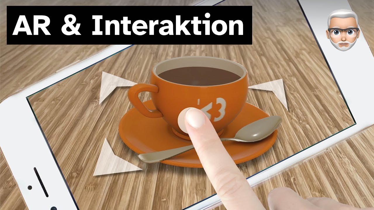 HowTo: #augmentedreality & Interaktion mit Objekten bei #apple #iphone #ipad