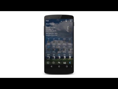 3d flip clock weather pro video