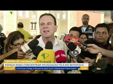 RJ | Super Centro Carioca de Vacinação é inaugurado em Botafogo