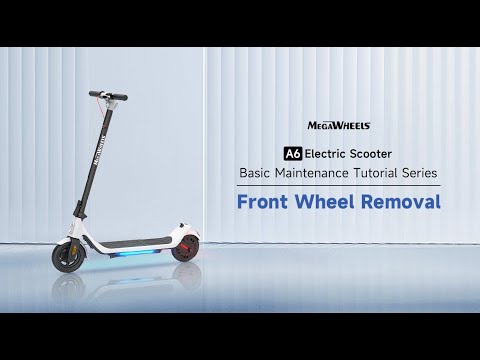 Front Wheel Removal for Megawheels A6 series scooters