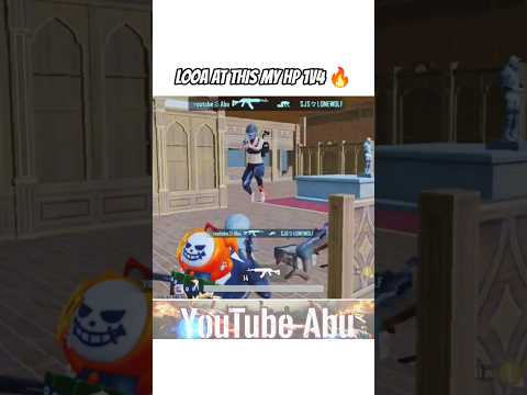💀 “1 HP, 4 bodies — easy math.💥#bgmi #bgmihighlights #highlights #gaming #ytshorts #trending #1vs4