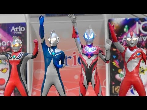 【ウルトラマン】ウルトラマンジード&ナイス&ジャスティス&コスモス スライドショー ultramanウルトラヒーローショー