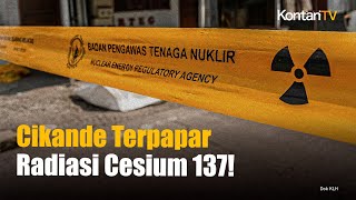Pemerintah Tetapkan Cikande Jadi Daerah Terpapar Radioaktif CS-137