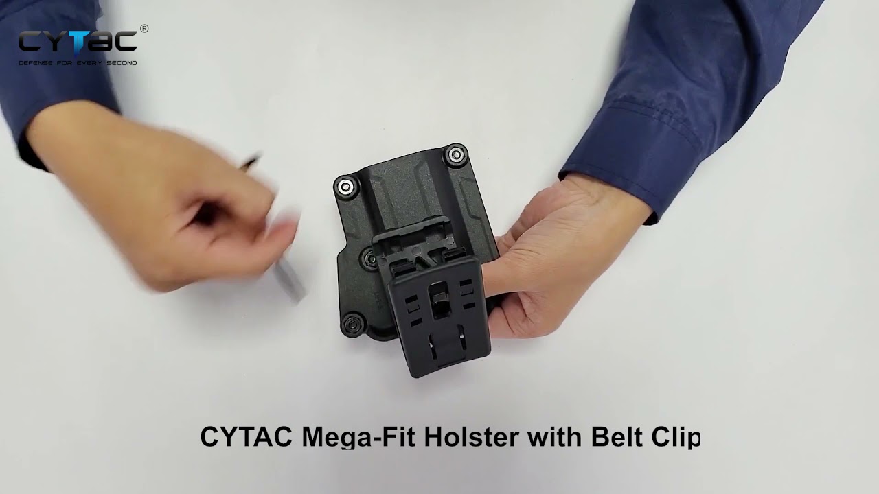 CYTAC Mega Fit Universal Holster with Belt Clip