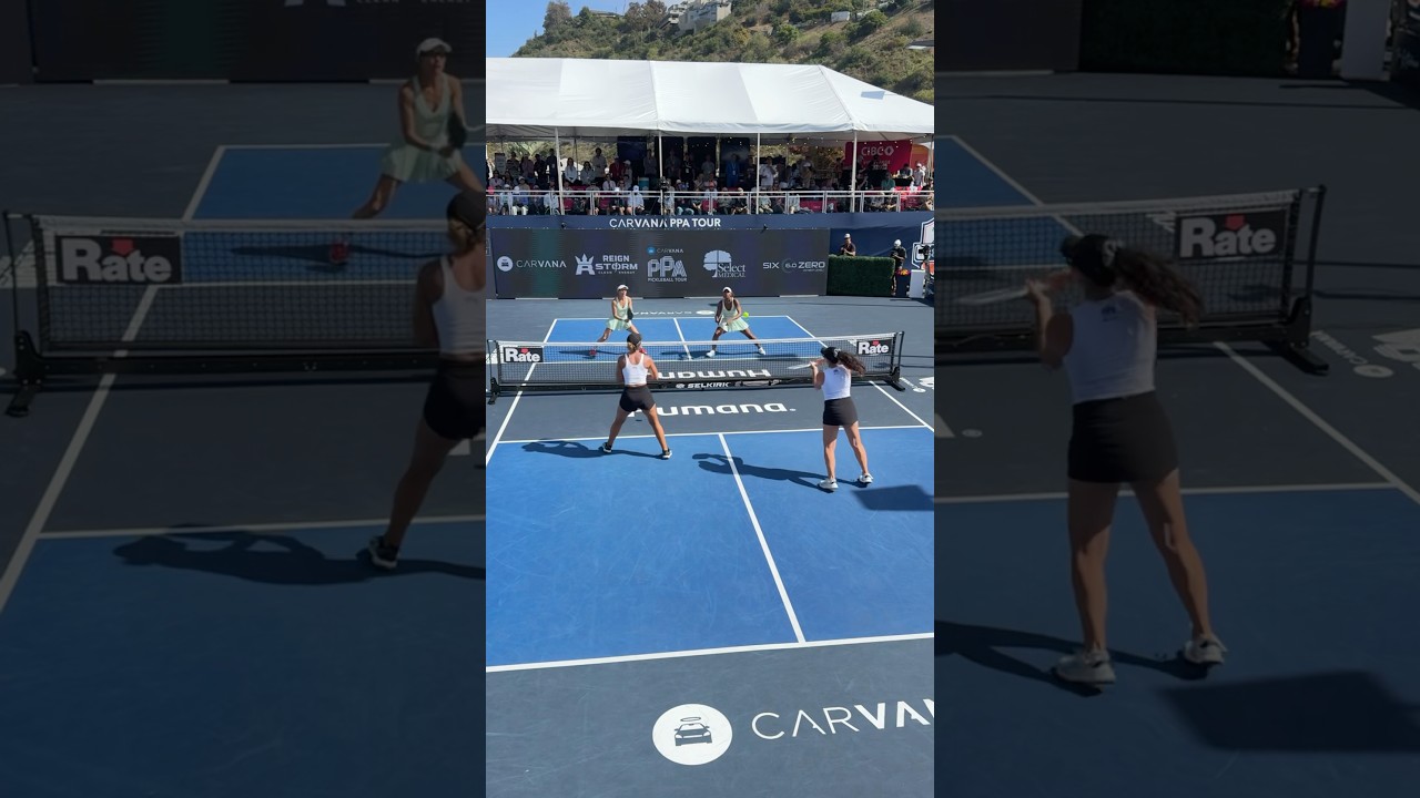 Who had the fastest pickleball hands in San Clemente!? 🙌🍊