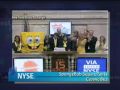 SpongeBob SquarePants 10th Anniversary Celebration at the NYSE