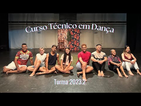 Momentos da turma do Curso Técnico em Dança da Escola Gomes Campos 🌟