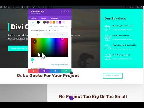 WP+DIVI ADVANCED: GLOBAL COLORS IN COLOR HARMONIES