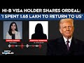 H1B Visa News | H1-B Visa Holder Shares Ordeal On Returning To US