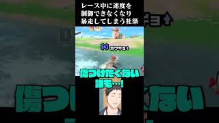 取った加速アイテムがあまりにも速すぎて絶叫してしまう男 #shorts #エアライダー  #vtuber