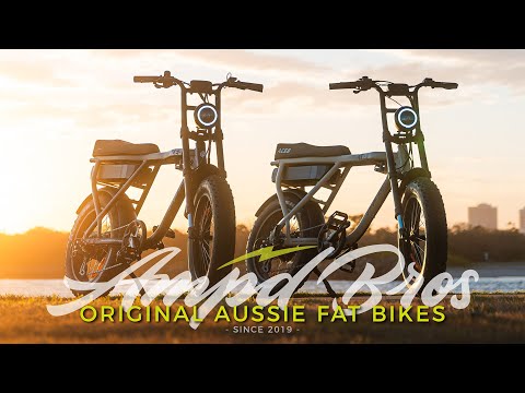 Original Aussie Fat Tyre Electric Bike Brand - Ampd Bros Since 2019