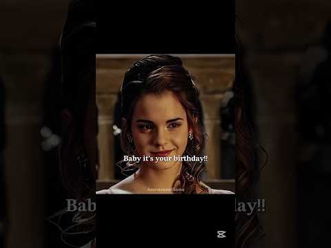 HAPPY BDAY HERMIONE GRANGER!๐ฅณ๐๐ #hermionegranger #harrypotter #birthday #capcut #fypใทใviral #blow