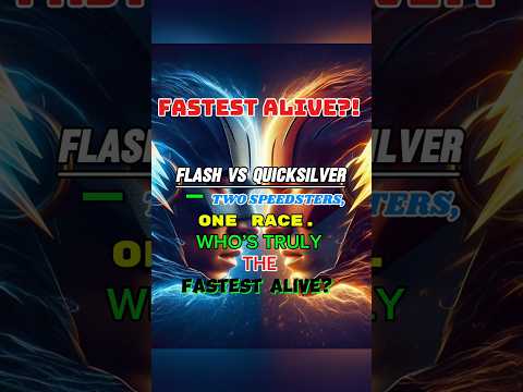 Flash vs Quicksilver: The Fastest Speedster #FastestAlive Flash vs Quicksilver — two speedsters,