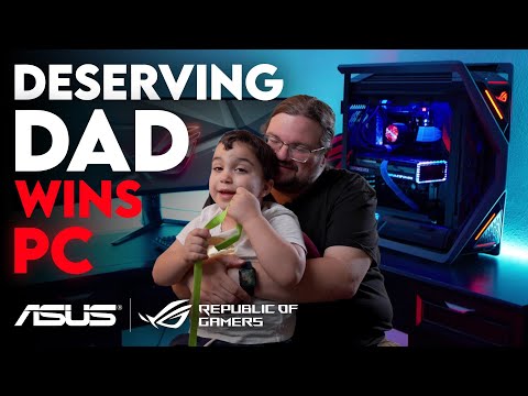 ASUS PC DIY | Deserving Dad Extreme PC Makeover