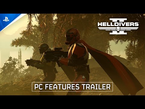 Helldivers 2 - PC Features Trailer | PS5 & PC Games