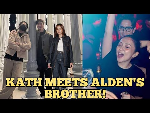 Alden Ipinakilala si Kathryn sa Kapatid niya sa LA California • KathDen Latest Update Today