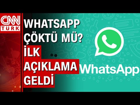 WhatsApp çöktü mü? Bakan Yardımcısı Sayan'dan WhatsApp açıklaması!