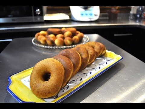 Cómo hacer Donuts, Donas, Doughnuts o Rosquillas americanas con Thermomix® - TM6 TM5 TM31