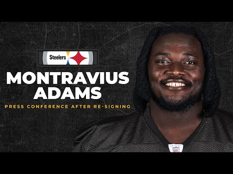 Steelers Press Conference (Mar. 22): Montravius Adams | Pittsburgh Steelers video clip
