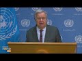  Israel and Gaza at War:  Time to End This Vicious Circle of Bloodshed  - UN Chief | News 9