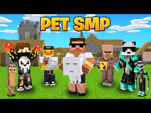 I Joined PET SMP in Minecraft..
