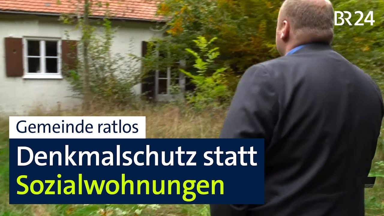 Neues Denkmalschutzgesetz: Baustopp statt Sozialwohnungen | Kontrovers | BR24