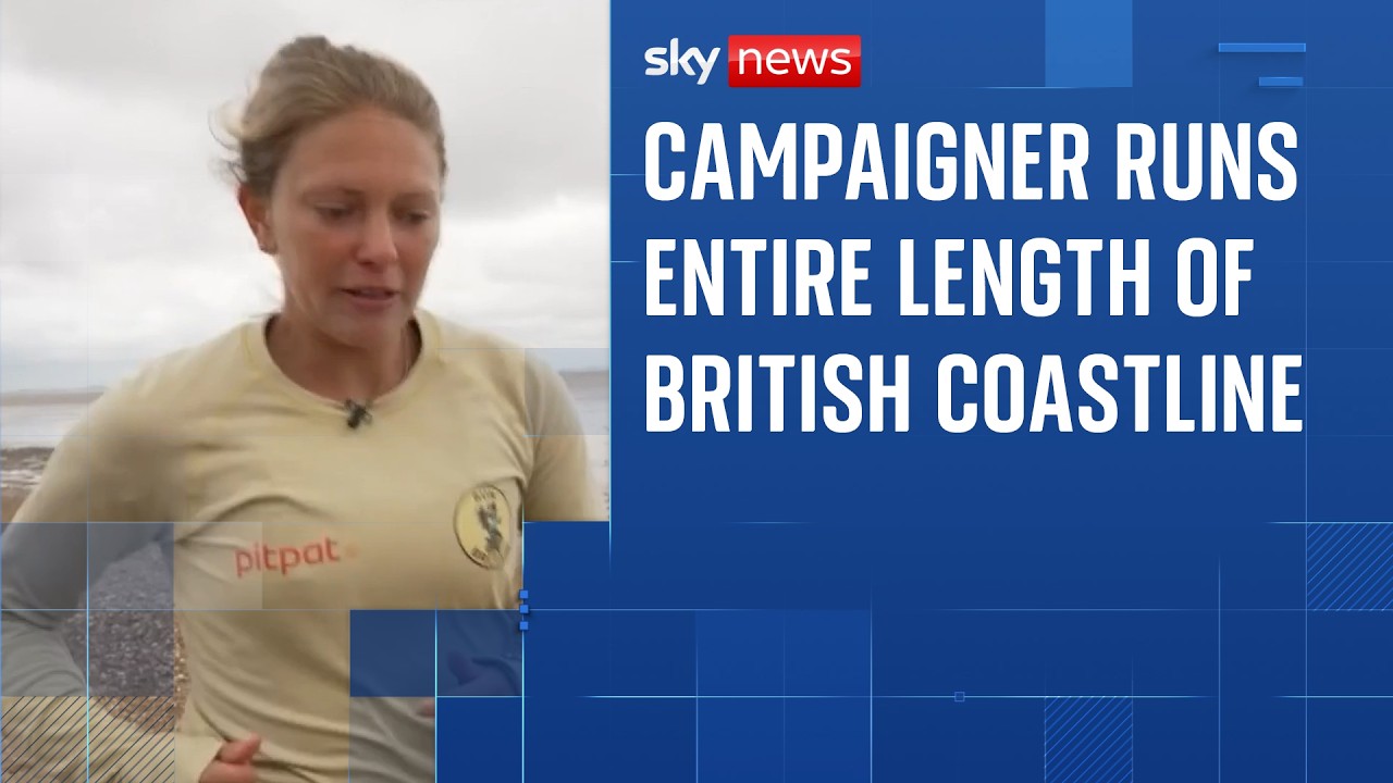 'Depression was my reason why': Campaigner runs entire British coastline