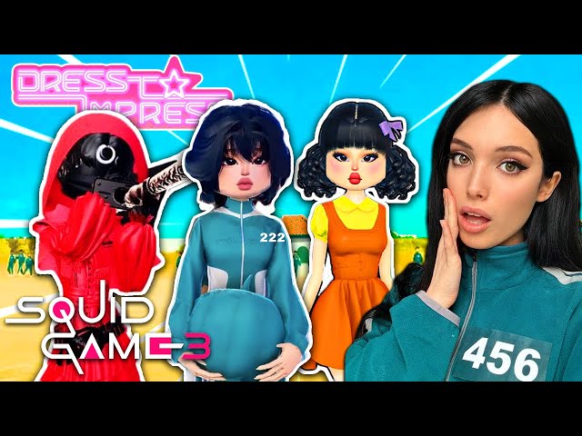 CREO SQUID GAME SU DRESS TO IMPRESS ROBLOX!