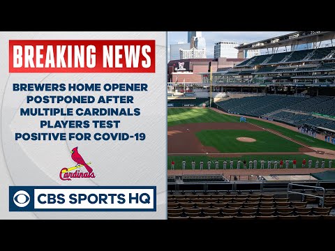 Cardinals have positive coronavirus tests, game vs. Brewers postponed | MLB News