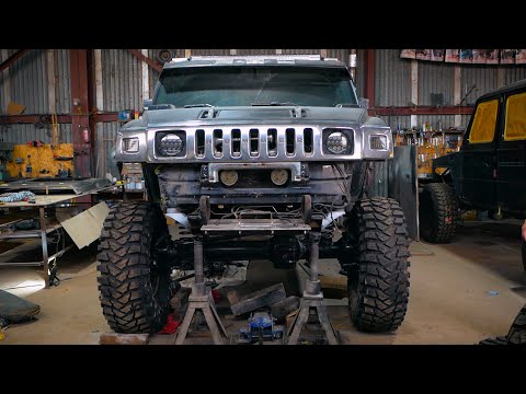 HUMMER H2 для OFFROAD! Он уже на КОЛЕСАХ!