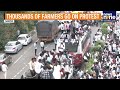 Bacchu Kadu Leads Massive Farmers’ Protest, Blocks Nagpur–Hyderabad Highway Over Loan Waiver Demand