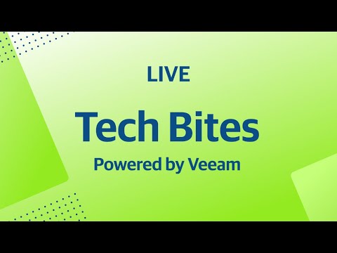 Tech Bites: Veeam Community Update