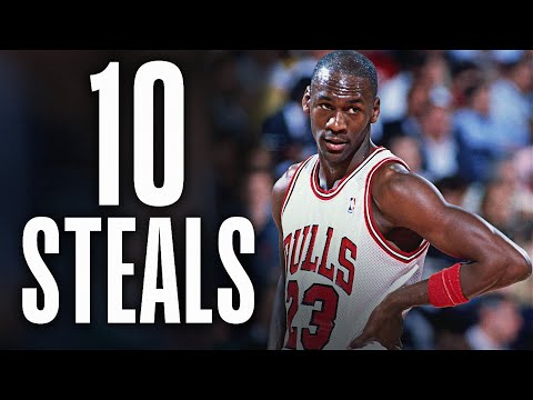When Michael Jordan's Got 10 Steals In One Game!