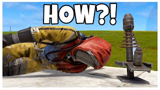 YouTube thumbnail for Oblivion's video titled 'RUSTS RISKIEST TRAP BASE I've Ever Made!'
