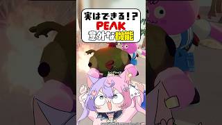 【PEAK】実はできる？意外な機能と落とし穴【若魔藤あんず/にゃんたじあ！】#peak #shorts #vtuber #切り抜き #新人v