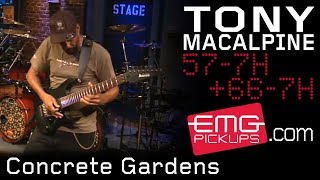Tony MacAlpine and band perform "Concrete Gardens" live on EMGtv