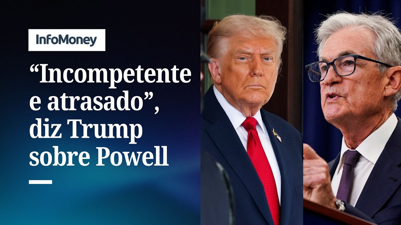 Se não fosse pelo muito atrasado Powell estaríamos com os juros em 2 diz Trump | InfoMoney News