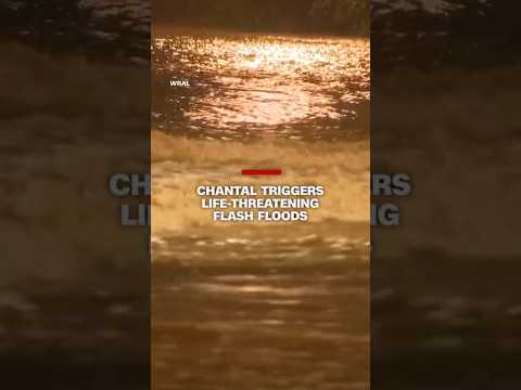 Chantal triggers life-threatening flash floods