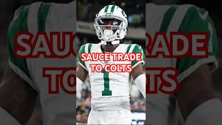 🚨Sauce Gardner BLOCKBUSTER Jets-Colts Trade🚨 #shorts #jets #colts