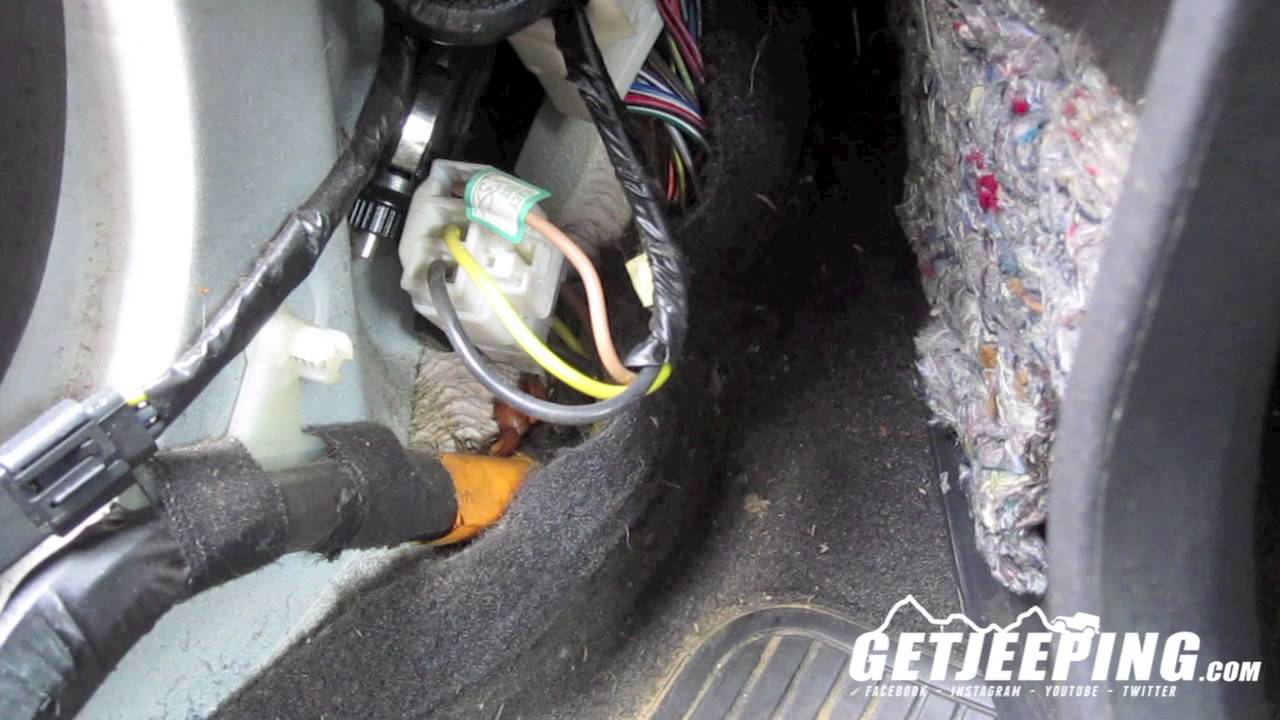 How To: Fix Power Windows on a 1997-2001 Jeep Cherokee XJ ... jeep jk power window wiring harness 