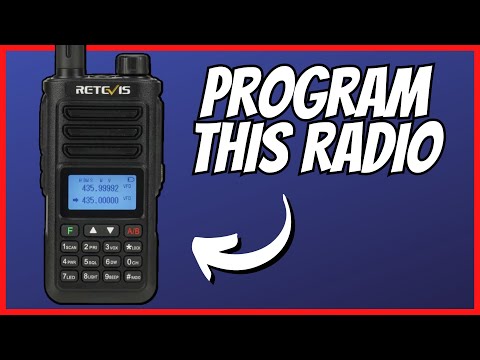 Programming with Chirp Next - Retevis RA89
