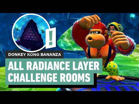 Donkey Kong Bananza: All Radiance Layer Challenge Rooms | Locations and Solutions