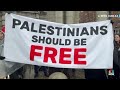 Hundreds call for cease-fire in Gaza during protest on Manhattan Bridge  - 01:20 min - News - Video