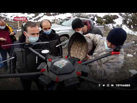Dron teknolojisi ile ormanlar nefes alıyor