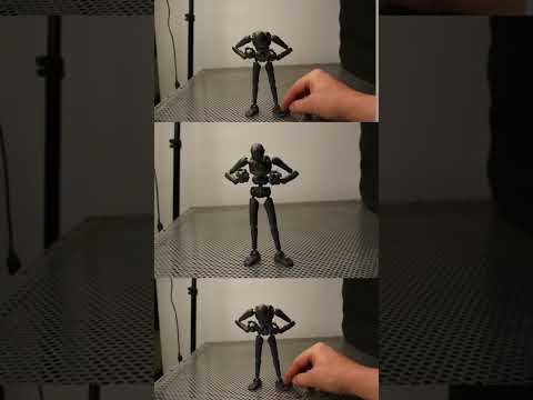 Тренування із #stickybones #dragonframe #animation