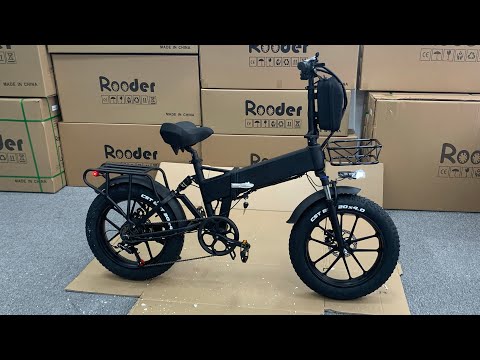 Rooder 750w best commuter folding long range electric bike