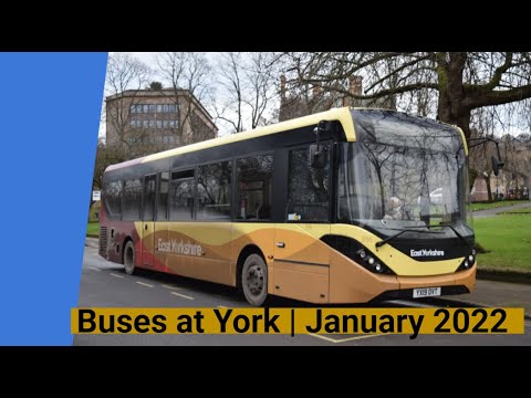 Buses at York | January 2022