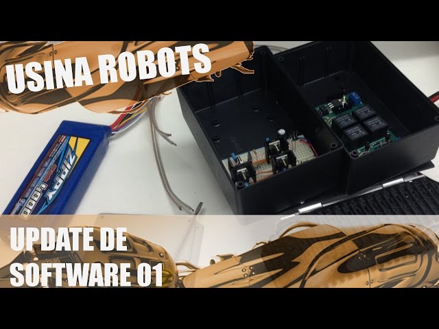 UPDATE DE SOFTWARE 01 | Usina Robots US-2 #023