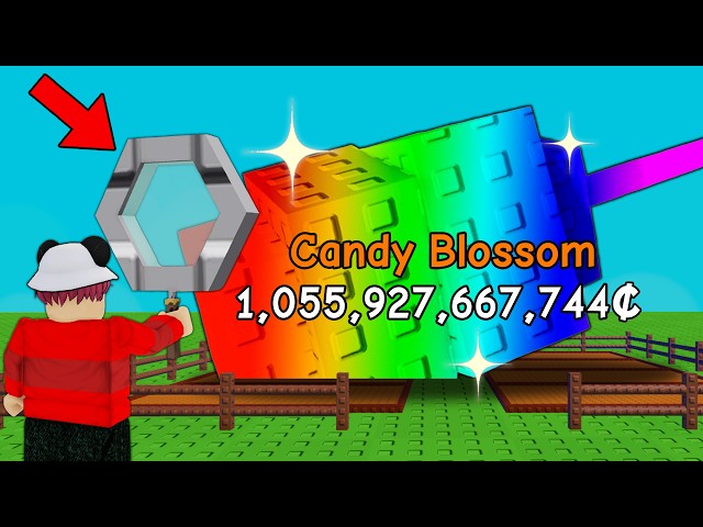 Stealing $1 Trillion Fruits With Magnifying Glass in Grow a Garden