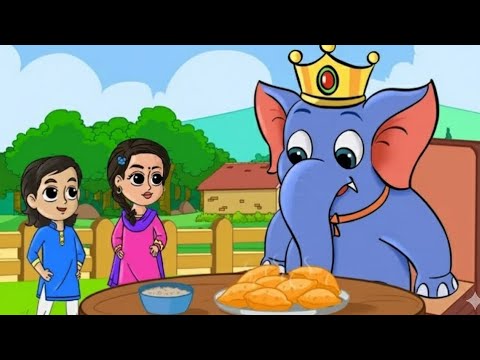 Hathi Raja Kahan Chale | Nursery Rhymes| हाथी राजा कहां चले | atrangi littles 